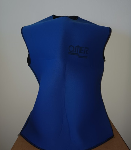 Sottomuta smanicato omer blu - smanicato,