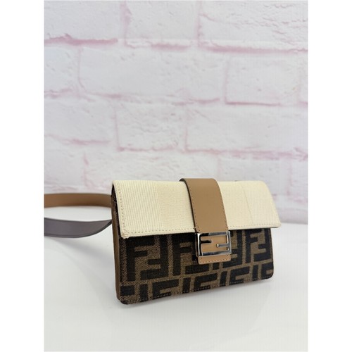 Fendi jacquard canvas - fendi, vitello