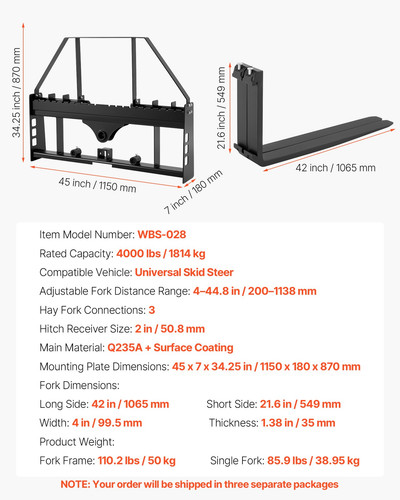 Vevor fissaggio rapido 1814kg - fissaggio,