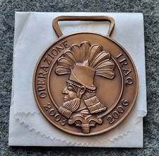 SOLO MEDAGLIA CROCE ROSSA ITALIANA RED CROSS IRAQ ANTICA BABILONIA 2003/2006 CRI