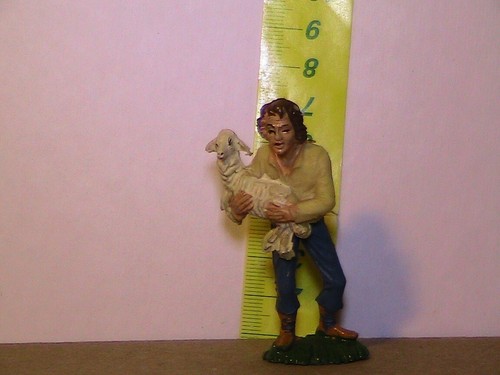 Statuina presepe plastica - in,
