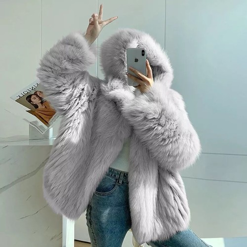 Giacca cappotto pelliccia - cappotto,