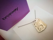 BROSWAY  COLLANA FIORE DOPPIA