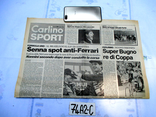 Carlino sport lunedi 1990 - sport, 30