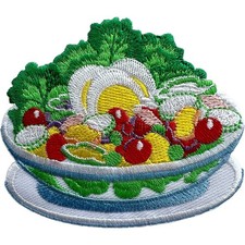 Salad Bowl Patch Embroidery