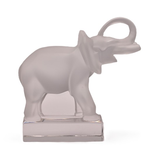 Statua scultura elefante vetro