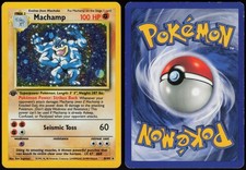 Machamp 8/102 Base Set 1st