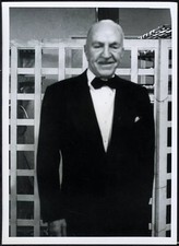 Foto vintage Eddie Rickenbacker United Airlines 1962 Ft 36801 - Stampa 13x18 cm