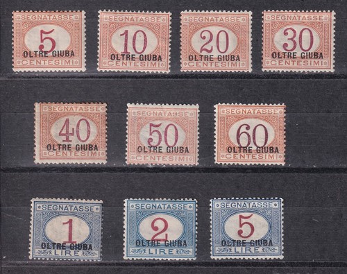 Oltre giuba 1925 segnatasse - giuba,