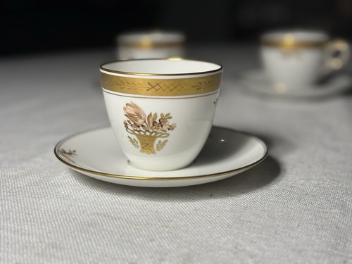 Royal copenhagen golden basket - royal,