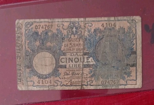 Italy lire 23 1904 - italy,, p#23,