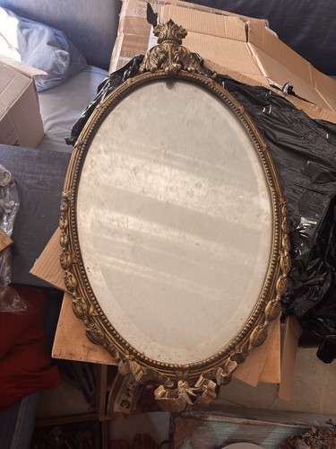 Specchio parete ovale 62x48 - ovale,