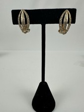 Orecchini vintage a clip tono