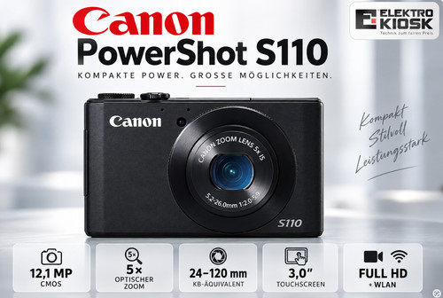 Canon powershot s110 - canon, |