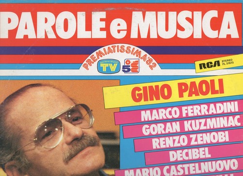 Parole musica premiatissima - parole, e