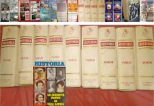 Vecchie RIVISTE di HISTORIA annata completa 1964 e altre varie riviste vintage