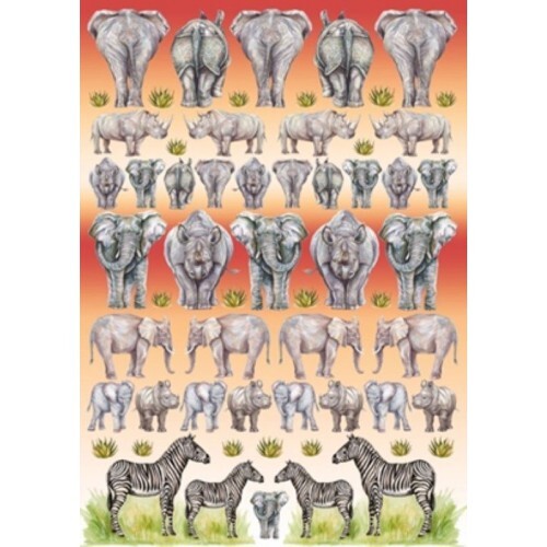 Carta decoupage animali della - carta,