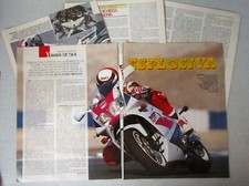 MOTOSPRINT992-PROVA /TEST-1992-YAMAHA YZF 750 R-PROVA NOVITA'-5 fogli-5 sheets