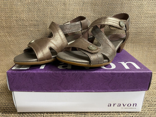 Sandalo donna aravon aao07bzm - donna,