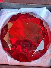 Pregiato Fermacarte In Vetro