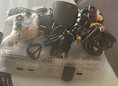 Microsoft xbox crystal - xbox, console