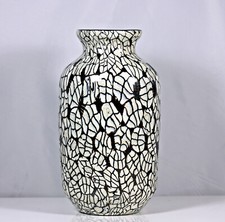 Vaso murrine con motivo foglia
