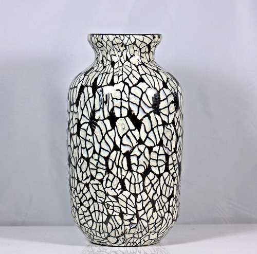 Vaso murrine con motivo foglia