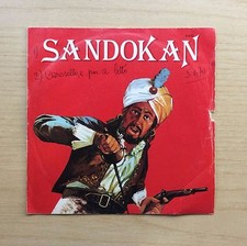 DISCO IN VINILE 45 GIRI - SANDOKAN - SIGLA DEL 1976 - SAAR SRL MI - S670 - USATO