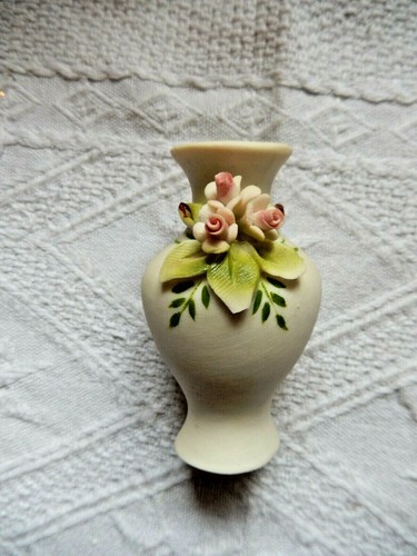 Vaso con fiori - vaso, miniatura