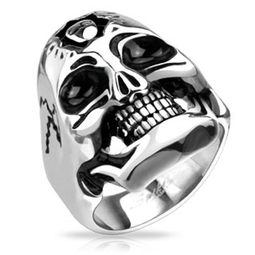Frankenstein anello teschio - frankenstein,