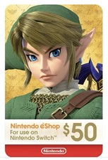 Nintendo eShop $50  Card