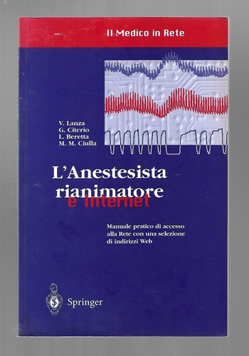 Anestesista rianimatore e - rianimatore,