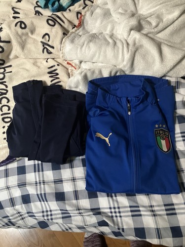 Tuta italia figc - italia, puma