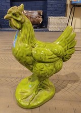Statua gallina pollo verde