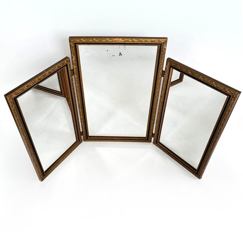 Specchio vanità vintage legno