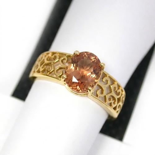 Anello vvs placcato - placcato, oro