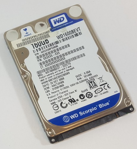 Disco rigido notebook 160 - , gb