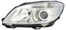 Faro proiettore anteriore sinistro per skoda fabia 2 roomster praktik 2010- lwr h7 projector