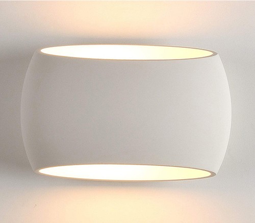 Applique gesso lampada parete - applique,