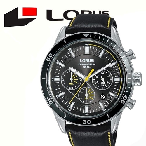 Cronografo lorus rt311hx9 nero - lorus,