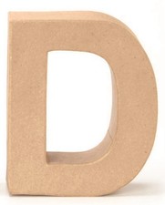 Papp Lettera D 17,5x5,5cm