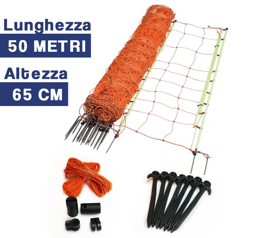Recinto rete elettrificata - a,