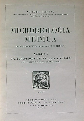 Microbiologia medica volume 1 - microbiologia,
