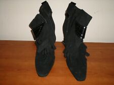 Stivaletti MAX MARA n. 39 nero scamosciato