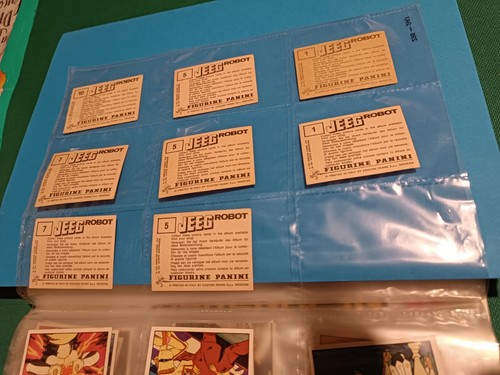 Jeeg robot panini 1979 - robot,