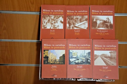 Milano cartolina milan in - milano,
