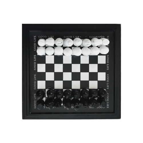 Set pezzi scacchiera scala