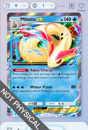 Pokemon tcg pocket - pocket, milotic