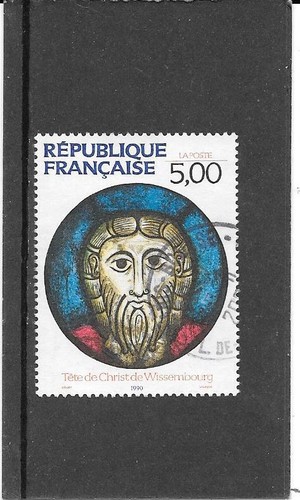 Francia 1990 quadro testa - francia,