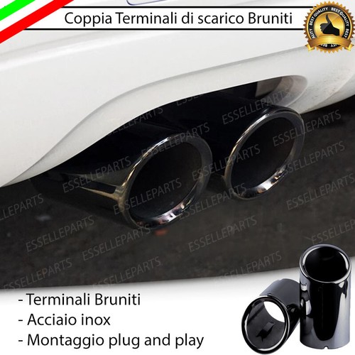 Coppia terminali scarico - terminali, di